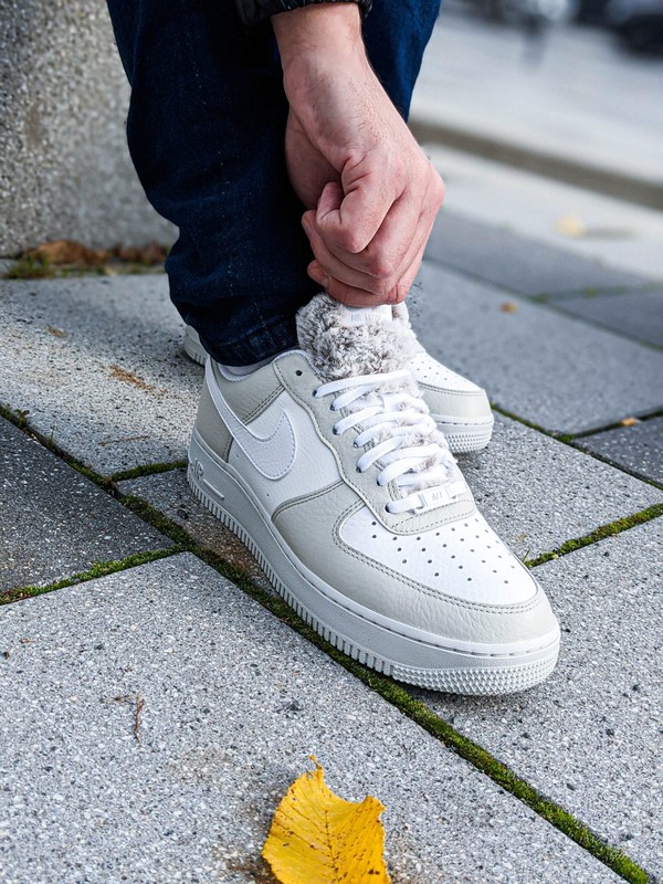 Air force 1 on sale with fur inside